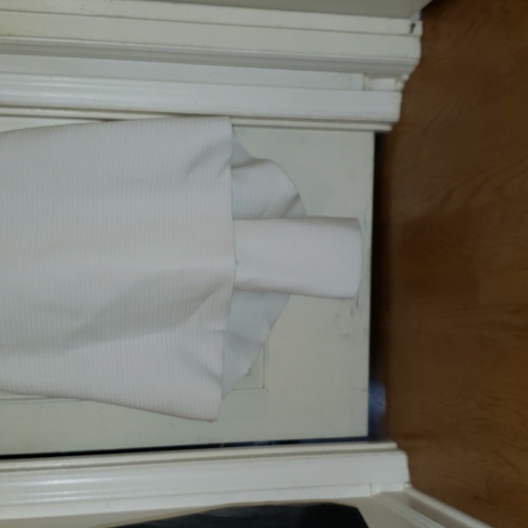 Ivory Strapless Formal Gown - Picture 4 of 4